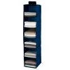 WENKO Rangement Penderie à Suspendre Air, Penderie Tissus Avec 6 Compartiments De Rangement à Suspendre Au Portant à Vêtement, Polypropylène, 30x120x30 Cm, Bleu - Bleu 1 WENKO Rangement Penderie à Suspendre Air, Penderie Tissus Avec 6 Compartiments De Rangement à Suspendre Au Portant à Vêtement, Polypropylène, 30x120x30 Cm, Bleu - Bleu -WENKO Soldes 6579473 1
