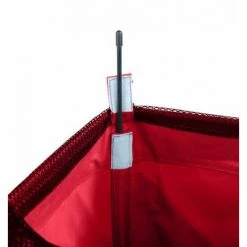 WENKO Panier à Linge Quadro "Laundry", Panier à Linge à Roulettes Et Poignée De Transport, Capacité 79L, Polyester, 140x60x33 Cm, Rouge - Rouge 11 WENKO Panier à Linge Quadro "Laundry", Panier à Linge à Roulettes Et Poignée De Transport, Capacité 79L, Polyester, 140x60x33 Cm, Rouge - Rouge -WENKO Soldes 6579474 5