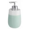 WENKO Distributeur Savon Liquide, Malta, Capacité 290 Ml, Céramique, 7,5x15x8 Cm, Menthe/blanc - Vert - Vert Menthe 1 WENKO Distributeur Savon Liquide, Malta, Capacité 290 Ml, Céramique, 7,5x15x8 Cm, Menthe/blanc - Vert - Vert Menthe -WENKO Soldes 6579554 1