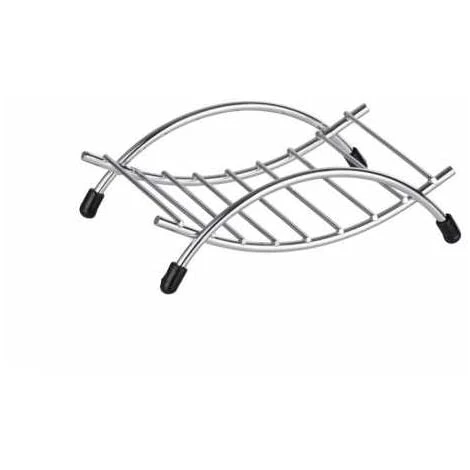 WENKO Porte Savon Palermo, Acier, 11x4x7,5 Cm, Brillant - Chromé 3 WENKO Porte Savon Palermo, Acier, 11x4x7,5 Cm, Brillant - Chromé