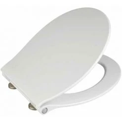 WENKO Abattant WC Avec Frein De Chute Premium LED, Lumière LED Avec Capteur Acoustique, Fixation Inox, Duroplast Antibactérien, 36.8x44 Cm, Blanc - Blanc 9 WENKO Abattant WC Avec Frein De Chute Premium LED, Lumière LED Avec Capteur Acoustique, Fixation Inox, Duroplast Antibactérien, 36.8x44 Cm, Blanc - Blanc -WENKO Soldes 6579592 3