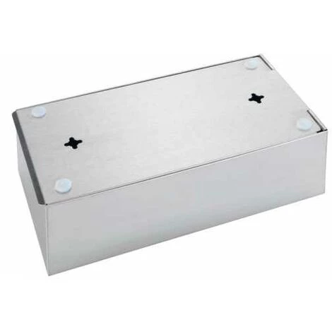 WENKO Boite A Mouchoir, Avec Fixation Murale, Acier 4 WENKO Boite A Mouchoir, Avec Fixation Murale, Acier – Image 3