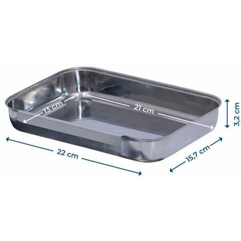 WENKO Set De Panure En Acier Inoxydable 3 Pièces, Set Pour Paner, Bacs En Acier Inoxydable Pour Farine, Oeuf, Chapelure, Nettoyage Facile Dans Le Lave-vaisselle, Acier Inox, 15,7x3,2x22 Cm, Brillant - Brillant 6 WENKO Set De Panure En Acier Inoxydable 3 Pièces, Set Pour Paner, Bacs En Acier Inoxydable Pour Farine, Oeuf, Chapelure, Nettoyage Facile Dans Le Lave-vaisselle, Acier Inox, 15,7x3,2x22 Cm, Brillant - Brillant – Image 4