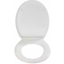 WENKO Abattant WC Avec Frein De Chute Premium Ottana Blanc, Abattant WC Clipsable Avec Fixation En Acier Inox, Fix-Clip, Duroplast, 37.5 X 44.5 Cm, Blanc - Blanc 11 WENKO Abattant WC Avec Frein De Chute Premium Ottana Blanc, Abattant WC Clipsable Avec Fixation En Acier Inox, Fix-Clip, Duroplast, 37.5 X 44.5 Cm, Blanc - Blanc -WENKO Soldes 6579705 5
