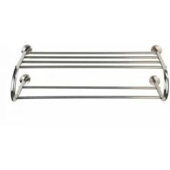 WENKO Étagère Porte Serviette Murale Fastro, Etagère Salle De Bain Avec Porte Serviette Salle De Bain Murale, Acier Inox, 69,5x22x29 Cm, Brillant 11 WENKO Étagère Porte Serviette Murale Fastro, Etagère Salle De Bain Avec Porte Serviette Salle De Bain Murale, Acier Inox, 69,5x22x29 Cm, Brillant -WENKO Soldes 6579749 5