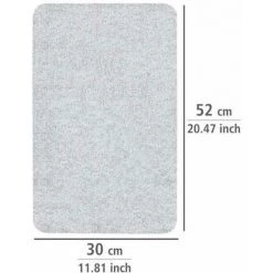 WENKO Plaque De Protection Cuisson, Cache Plaque De Cuisson En Verre, Lot De 2, Verre Trempé, 30x52 Cm, Transparent