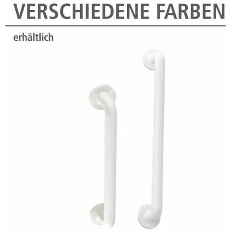 WENKO Poignée De Sécurité Murale Secura 64,5 Cm, Barre D'appui Salle De Bain Et WC, Vis Et Chevilles Fournies, Capacité De Charge 120 Kg, Aluminium, 64,5x7x8 Cm, Brillant 7 WENKO Poignée De Sécurité Murale Secura 64,5 Cm, Barre D'appui Salle De Bain Et WC, Vis Et Chevilles Fournies, Capacité De Charge 120 Kg, Aluminium, 64,5x7x8 Cm, Brillant – Image 5
