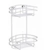 WENKO Etagère Murale Salle De Bain Classic Plus, Panier De Douche Mural, 2 Niveaux, Acier, 24x32,5x15 Cm, Blanc - Blanc 1 WENKO Etagère Murale Salle De Bain Classic Plus, Panier De Douche Mural, 2 Niveaux, Acier, 24x32,5x15 Cm, Blanc - Blanc -WENKO Soldes 6579834 1