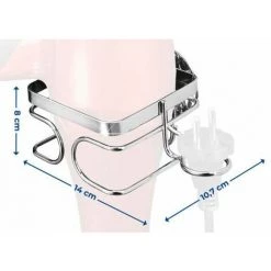 WENKO TurboFIX Porte Sèche-cheveux - Argent Brillant 10 WENKO TurboFIX Porte Sèche-cheveux - Argent Brillant -WENKO Soldes 6579853 4