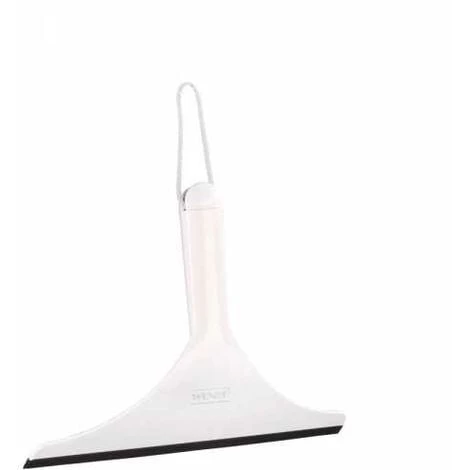 WENKO Raclette De Douche, Raclette Salle De Bain Filo, Avec Crochet De Suspension, Plastique, 24x18x4,5 Cm, Blanc - Blanc 3 WENKO Raclette De Douche, Raclette Salle De Bain Filo, Avec Crochet De Suspension, Plastique, 24x18x4,5 Cm, Blanc - Blanc