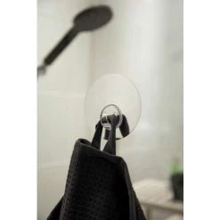 WENKO Static-Loc® Crochet Mural Uno Effet acier inoxydable - Argent 11 WENKO Static-Loc® Crochet Mural Uno Effet acier inoxydable - Argent -WENKO Soldes 6579932 5