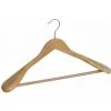 WENKO Cintre Bois Exclusive 45, Cintre Bois Ergonomique Avec Surface Antidérapante Pour Les Manteaux - Costumes - Vestes Avec Barre Porte Pantalon, Bois Hêtre Naturel, 45x24x5,5 Cm, Marron 2 WENKO Cintre Bois Exclusive 45, Cintre Bois Ergonomique Avec Surface Antidérapante Pour Les Manteaux - Costumes - Vestes Avec Barre Porte Pantalon, Bois Hêtre Naturel, 45x24x5,5 Cm, Marron -WENKO Soldes 6579934 1