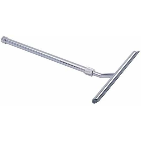 WENKO Raclette Salle De Bain, Raclette De Douche Télescopique, Acier Inox, 26x37-59x3 Cm, Brillant - Brillant 5 WENKO Raclette Salle De Bain, Raclette De Douche Télescopique, Acier Inox, 26x37-59x3 Cm, Brillant - Brillant – Image 3