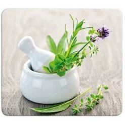 WENKO Fond De Hotte, Crédence Cuisine En Verre, "Jardin Potager", Verre Trempé, 50x56 Cm, Multicolore - Multicolore