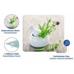 WENKO Fond De Hotte, Crédence Cuisine En Verre, "Jardin Potager", Verre Trempé, 50x56 Cm, Multicolore - Multicolore 11 WENKO Fond De Hotte, Crédence Cuisine En Verre, "Jardin Potager", Verre Trempé, 50x56 Cm, Multicolore - Multicolore -WENKO Soldes 6579975 5