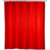 WENKO Rideau De Douche Antimoisissure, Rideau De Douche 180x200 Cm, Lavable En Machine Et Waterproof, 12 Anneaux Rideau De Douche En Plastique Blanc Inclus, 100% Polyester, 180x200 Cm, Rouge - Rouge 2 WENKO Rideau De Douche Antimoisissure, Rideau De Douche 180x200 Cm, Lavable En Machine Et Waterproof, 12 Anneaux Rideau De Douche En Plastique Blanc Inclus, 100% Polyester, 180x200 Cm, Rouge - Rouge -WENKO Soldes 6579986 1