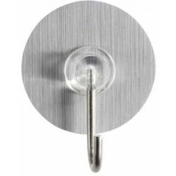 WENKO Static-Loc® Crochet Adhésif Mural ø3.8 Cm, Argent, Lot De 4 - Argent 9 WENKO Static-Loc® Crochet Adhésif Mural ø3.8 Cm, Argent, Lot De 4 - Argent -WENKO Soldes 6580058 3
