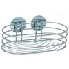 WENKO Etagère Murale Salle De Bain, Panier De Douche Fixation Sans Perçage Turbo-Loc®, Design Arrondi, Acier, 23,5x10,5x13,5 Cm, Chromé - Chromé 1 WENKO Etagère Murale Salle De Bain, Panier De Douche Fixation Sans Perçage Turbo-Loc®, Design Arrondi, Acier, 23,5x10,5x13,5 Cm, Chromé - Chromé -WENKO Soldes 6580165 1