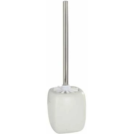 WENKO Porte Brosse WC Céramique Faro, Brosse WC Blanche, Céramique, Ø 12x40 Cm, Blanc - Blanc 3 WENKO Porte Brosse WC Céramique Faro, Brosse WC Blanche, Céramique, Ø 12x40 Cm, Blanc - Blanc