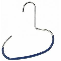 WENKO Cintre Universel Pour Accessoires : Ceintures, écharpes - Argent Brillant