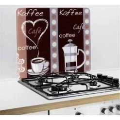 WENKO Fond De Hotte, Crédence Cuisine En Verre, "Café", Verre Trempé, 50x56 Cm, Multicolore 7 WENKO Fond De Hotte, Crédence Cuisine En Verre, "Café", Verre Trempé, 50x56 Cm, Multicolore -WENKO Soldes 6580177 3