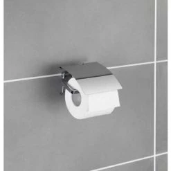 WENKO Porte Papier Toilette Premium, Dérouleur Papier Toilette Mural, Acier Inox, 12,5x9x13 Cm, Brillant - Brillant 10 WENKO Porte Papier Toilette Premium, Dérouleur Papier Toilette Mural, Acier Inox, 12,5x9x13 Cm, Brillant - Brillant -WENKO Soldes 6580189 4