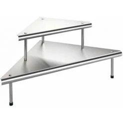 WENKO Étagère D'angle De Cuisine Massivo Duo à 2 Rayons