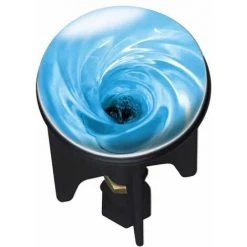 WENKO Bouchon D'évier Pluggy®, Bonde De Lavabo, Eau, Laiton, Ø 3,9x6,5 Cm, Multicolore - Multicolore