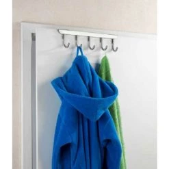 WENKO Patère De Porte à Crochets Asola Avec 5 Crochets - Mat 9 WENKO Patère De Porte à Crochets Asola Avec 5 Crochets - Mat -WENKO Soldes 6580250 3