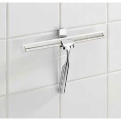 WENKO Raclette De Douche, Raclette Salle De Bain Mural, Premium, Acier Inox, 25x16,5x5 Cm, Brillant - Brillant 9 WENKO Raclette De Douche, Raclette Salle De Bain Mural, Premium, Acier Inox, 25x16,5x5 Cm, Brillant - Brillant -WENKO Soldes 6580252 3