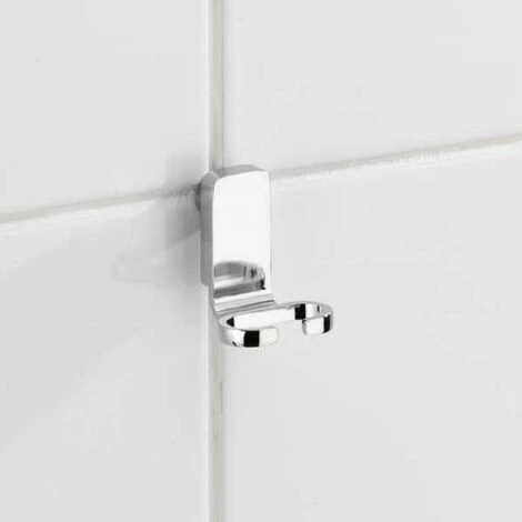 WENKO Raclette De Douche, Raclette Salle De Bain Mural, Premium, Acier Inox, 25x16,5x5 Cm, Brillant - Brillant 6 WENKO Raclette De Douche, Raclette Salle De Bain Mural, Premium, Acier Inox, 25x16,5x5 Cm, Brillant - Brillant – Image 4