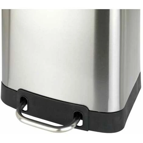 WENKO Poubelle Salle De Bain à Pédale 6L, Studio, Fermeture Frein De Chute Easy-Close, Acier Inox, 23x32x22,5 Cm, Mat - Satiné 7 WENKO Poubelle Salle De Bain à Pédale 6L, Studio, Fermeture Frein De Chute Easy-Close, Acier Inox, 23x32x22,5 Cm, Mat - Satiné – Image 5