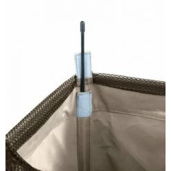 WENKO Panier à Linge étroit "Laundry", Panier Linge Roulettes, Corno, Capacité 43 L, Polyester, 18.5x60x40 Cm, Beige 11 WENKO Panier à Linge étroit "Laundry", Panier Linge Roulettes, Corno, Capacité 43 L, Polyester, 18.5x60x40 Cm, Beige -WENKO Soldes 6580366 5