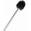 WENKO Brosse WC De Rechange Pour Porte-brosse WC Avec Manche En Acier Inox Brillant, Polypropylène, Ø 8x35 Cm Noir - Brillant 1 WENKO Brosse WC De Rechange Pour Porte-brosse WC Avec Manche En Acier Inox Brillant, Polypropylène, Ø 8x35 Cm Noir - Brillant -WENKO Soldes 6580466 1