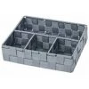 WENKO Organiseur Salle De Bain Adria Petit, Rangement Salle De Bain 4 Compartiments, Polypropylène, 26x17x6.5 Cm, Gris - Gris 1 WENKO Organiseur Salle De Bain Adria Petit, Rangement Salle De Bain 4 Compartiments, Polypropylène, 26x17x6.5 Cm, Gris - Gris -WENKO Soldes 6580526 1