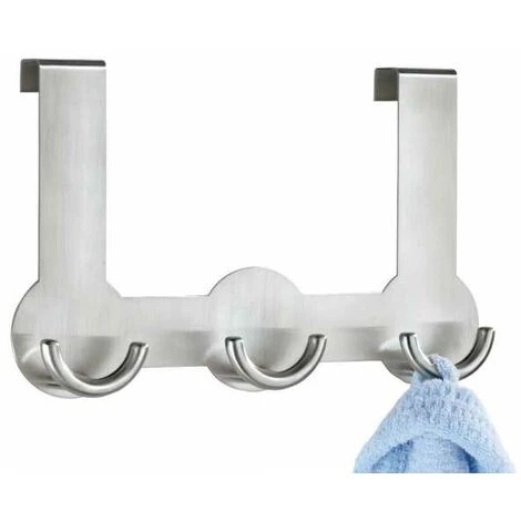 WENKO Patère à Crochets Pour Porte Rondo - Mat 4 WENKO Patère à Crochets Pour Porte Rondo - Mat – Image 2