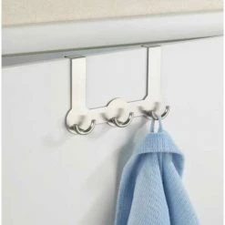 WENKO Patère à Crochets Pour Porte Rondo - Mat 9 WENKO Patère à Crochets Pour Porte Rondo - Mat -WENKO Soldes 6580537 3