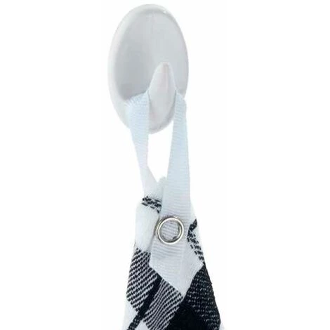 WENKO Crochet Adhésif Mural, Plastique Blanc, Lilliput, Lot De 3 - Blanc 4 WENKO Crochet Adhésif Mural, Plastique Blanc, Lilliput, Lot De 3 - Blanc – Image 2