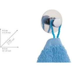 WENKO Crochet Mural Savona - Chromé 9 WENKO Crochet Mural Savona - Chromé -WENKO Soldes 6580589 4