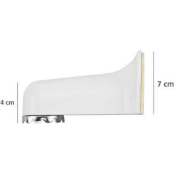 WENKO Porte Savon Aimanté Mural, Porte Savon Magnétique, Fixation Sans Perçage Adhésive, Pour Savon Solide, écologique & économique, Plastique De Haute Qualité, 4,5x4x7 Cm, Blanc - Blanc 9 WENKO Porte Savon Aimanté Mural, Porte Savon Magnétique, Fixation Sans Perçage Adhésive, Pour Savon Solide, écologique & économique, Plastique De Haute Qualité, 4,5x4x7 Cm, Blanc - Blanc -WENKO Soldes 6580601 3