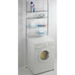 WENKO Etagère Salle De Bain, étagère Télescopique, Bolsena, Acier, 71x65-285x20 Cm, Brillant 10 WENKO Etagère Salle De Bain, étagère Télescopique, Bolsena, Acier, 71x65-285x20 Cm, Brillant -WENKO Soldes 6580653 4