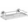 WENKO Etagère Murale Salle De Bain Sion, Panier De Douche Fixation Sans Perçage Power-Loc®, Acier, 26x6x13,5 Cm, Chromé - Chromé 2 WENKO Etagère Murale Salle De Bain Sion, Panier De Douche Fixation Sans Perçage Power-Loc®, Acier, 26x6x13,5 Cm, Chromé - Chromé -WENKO Soldes 6580722 1