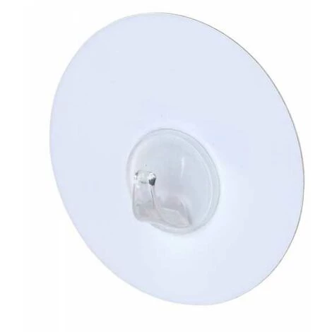 WENKO Static-Loc® Crochet Mural Uno Blanc - Blanc 4 WENKO Static-Loc® Crochet Mural Uno Blanc - Blanc – Image 2