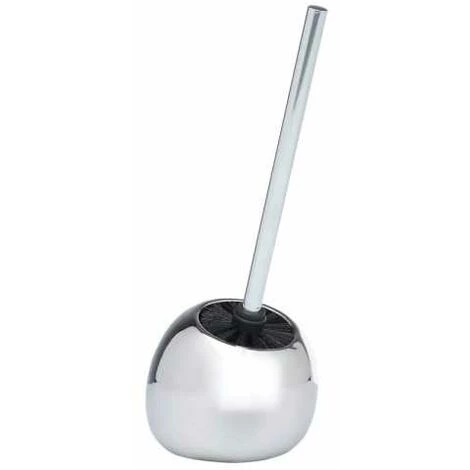 WENKO Porte Brosse WC Céramique Polaris, Brosse WC Noir, Brosse WC Remplaçable, 19x34,6x14,6 Cm, Chromé - Chromé 3 WENKO Porte Brosse WC Céramique Polaris, Brosse WC Noir, Brosse WC Remplaçable, 19x34,6x14,6 Cm, Chromé - Chromé