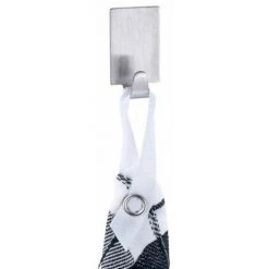 WENKO Crochet Adhésif Mural Rectangulaire, Lot De 4 - Mat -WENKO Soldes 6580778 3