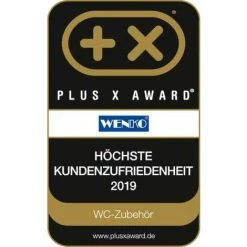 WENKO Brosse WC Murale, Design Fermé, Brosse WC Noire, Bosio Shine, Acier Inox, 9x40,5x13 Cm, Brillant - Brillant 10 WENKO Brosse WC Murale, Design Fermé, Brosse WC Noire, Bosio Shine, Acier Inox, 9x40,5x13 Cm, Brillant - Brillant -WENKO Soldes 6580785 4