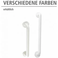 WENKO Poignée De Sécurité Murale Secura 43 Cm, Barre D'appui Salle De Bain Et WC, Vis Et Chevilles Fournies, Capacité De Charge 120 Kg, Aluminium, 43x7x8 Cm, Brillant - Chromé 11 WENKO Poignée De Sécurité Murale Secura 43 Cm, Barre D'appui Salle De Bain Et WC, Vis Et Chevilles Fournies, Capacité De Charge 120 Kg, Aluminium, 43x7x8 Cm, Brillant - Chromé -WENKO Soldes 6580791 5