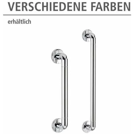 WENKO Poignée De Sécurité Murale Secura 64 Cm, Barre D'appui Salle De Bain Et WC, Fixation Sans Perçage, Aluminium, 64,5x7x8 Cm, Blanc 7 WENKO Poignée De Sécurité Murale Secura 64 Cm, Barre D'appui Salle De Bain Et WC, Fixation Sans Perçage, Aluminium, 64,5x7x8 Cm, Blanc – Image 5