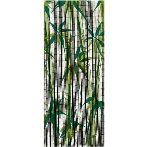 WENKO Rideau Bambou, Rideau De Porte, "bambou", Rideau Mouche, Bambou, 90x200 Cm, Multicolore - Multicolore 3 WENKO Rideau Bambou, Rideau De Porte, "bambou", Rideau Mouche, Bambou, 90x200 Cm, Multicolore - Multicolore