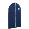 WENKO Housse De Vêtements Air, Housse Pour Costume Avec Fermeture éclair - Fenêtre Transparente Et Ouverture Pour Cintre, Polyester, 150x60 Cm, Bleu Foncé - Bleu -WENKO Soldes 6595352 1